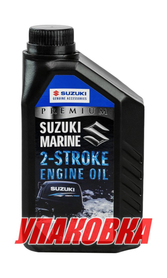 Масло Suzuki Marine Premium 2-х тактное, 1л., минеральное (упаковка 24 шт.)