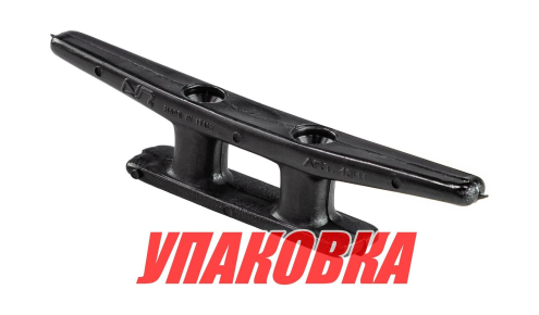 Утка швартовая 80 мм, полиамид, черная, Nuova Rade (упаковка из 10 шт.)