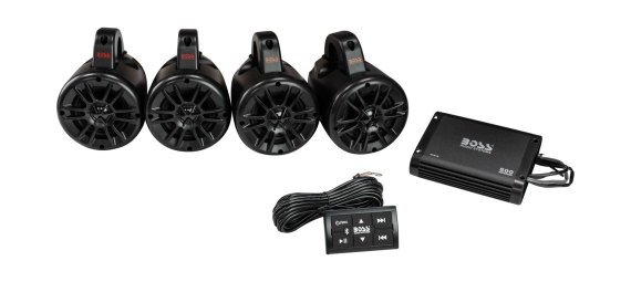 Морская аудиосистема на таргу BOSS BPS4B, MRWT40RGB.4