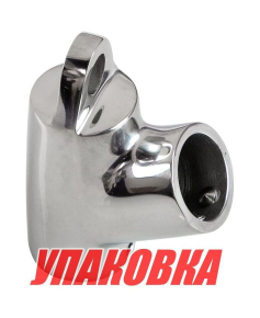 Тройник леера 7/8 (22,2 мм), 60 град с петлей (упаковка из 10 шт.)