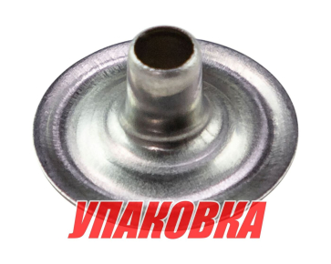 Блочка кнопки "D", нержавеющая сталь, Osculati, (упаковка из 200 шт.)