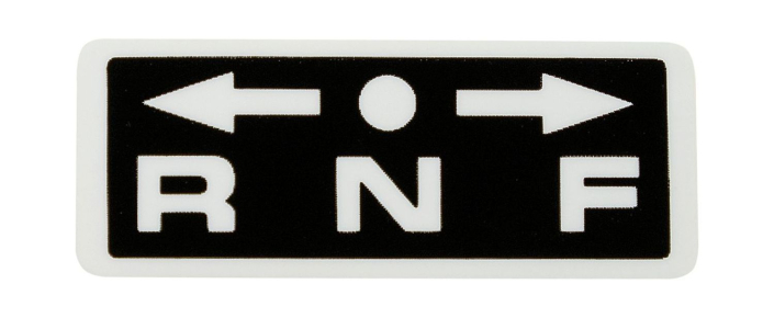 Наклейка, маркировка (R-N-F) Suzuki DF4-140A/DT9.9-40