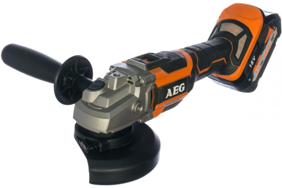 Бесщеточная угловая шлифмашина AEG BEWS 18-125BL LI-502C 4935464417