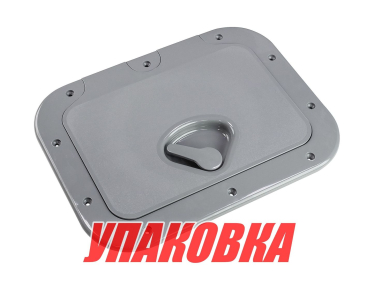 Люк смотровой Classic 275 х 375 мм, серый (упаковка из 5 шт.)