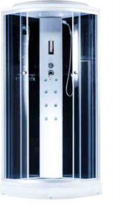 Закрытая душевая кабина Aquapulse 8708B Black