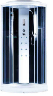 Закрытая душевая кабина Aquapulse 8708B Black