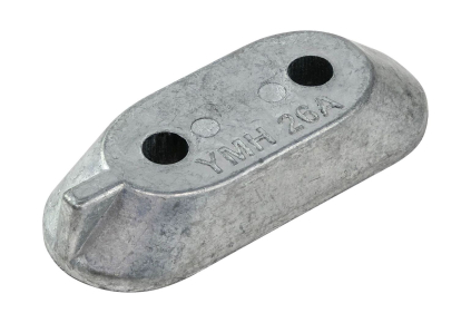 Анод цинковый Yamaha 25-50/F9.9-250, Honda 2-15
