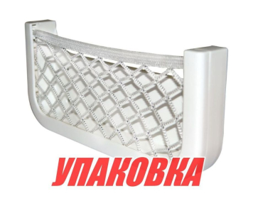 Накладной карман с сеткой 360x160x30 мм (упаковка из 4 шт.)