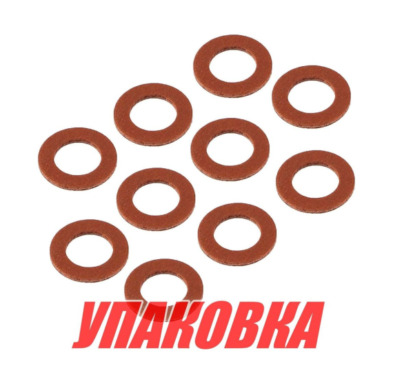 Прокладка сливной пробки редуктора Tohatsu 2.5-115, 9х15х1.0, Omax (упаковка из 600 шт.)