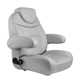 Кресло для катера (яхты) Premium Reclining, обивка винил, цвет серый, Marine Rocket (96166G-MR)