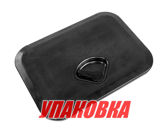 Люк смотровой 270 х 375 мм, черный (упаковка из 4 шт.)