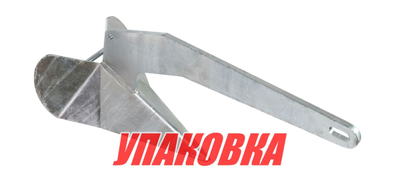 Якорь Дельта 10 кг, оцинкованный, Marine Rocket (упаковка из 2 шт.)