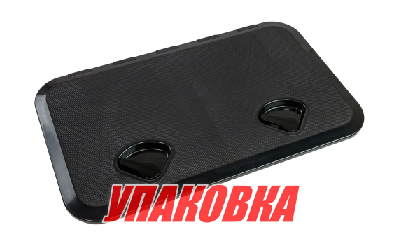 Люк смотровой 353 х 606 мм, черный (упаковка из 4 шт.)