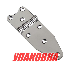 Петля 130х40 мм нержавеющая, Marine Rocket (упаковка из 20 шт.)