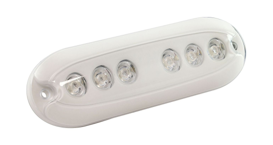 Подводный огонь B12W белый, 10w, АкваИДЕЯ / AquaIDEA
