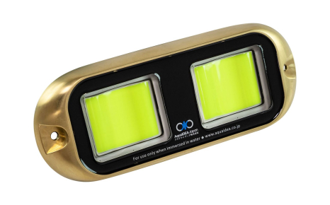 Подводный огонь B60B зелёный, 60w, АкваИДЕЯ / AquaIDEA
