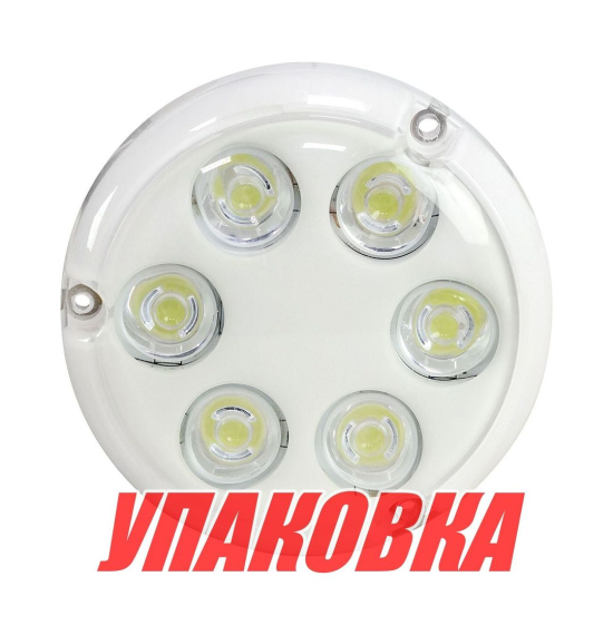 Подводный огонь B6W синий, 6w, АкваИДЕЯ / AquaIDEA (упаковка из 4 шт.)
