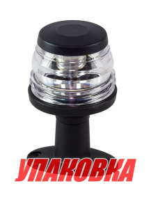 Огонь топовый на стойке 4, черный, пластиковый, 12 В, LED, Ba15d (упаковка из 20 шт.)