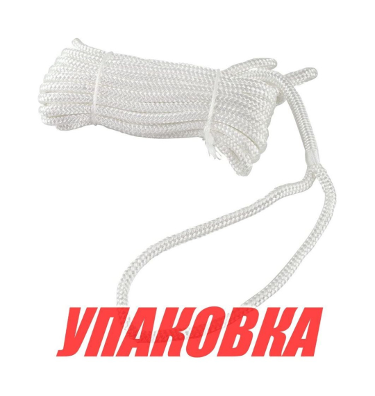 Конец швартовый d14мм, L5м, белый, Marine Rocket (упаковка из 10 шт.)